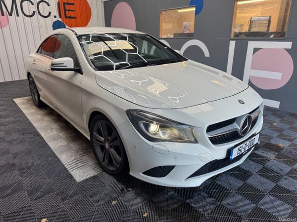 Mercedes-Benz CLA Saloon, Petrol, 2015, White