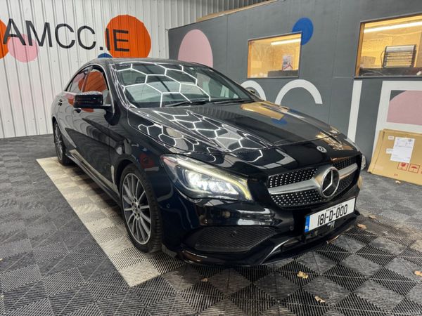 Mercedes-Benz CLA Saloon, Petrol, 2018, Black