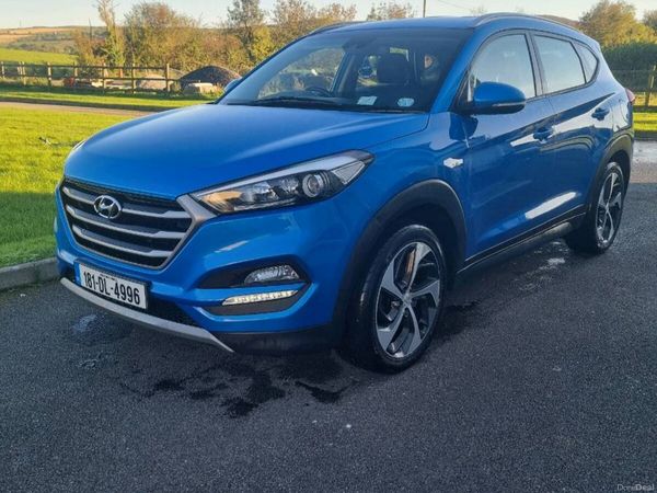Hyundai Tucson SUV, Diesel, 2018, Blue