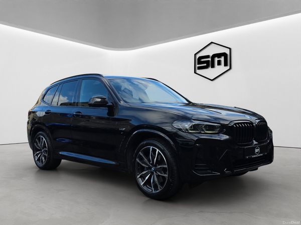 BMW X3 SUV, Petrol Plug-in Hybrid, 2022, Black