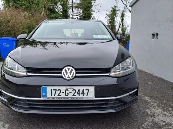 Volkswagen Golf Hatchback, Diesel, 2017, Black