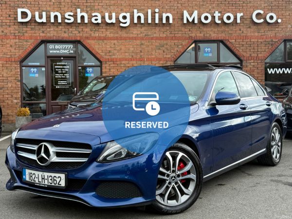 Mercedes-Benz C-Class Saloon, Diesel, 2018, Blue