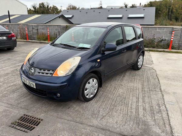 Nissan Note MPV, Petrol, 2008, Blue