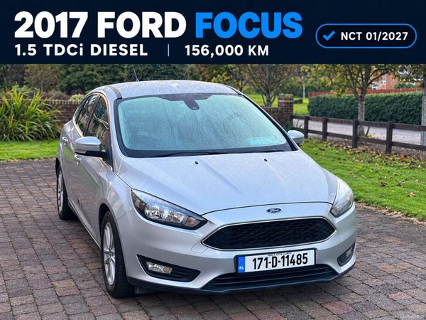 Ford Focus Hatchback, Diesel, 2017, Silver