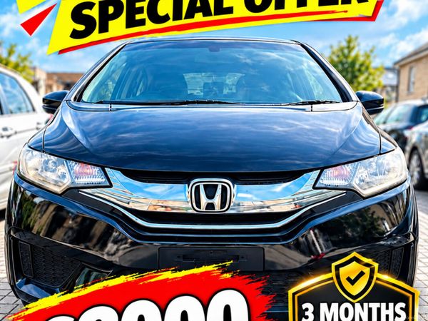Honda Fit Hatchback, Petrol Hybrid, 2015, Black