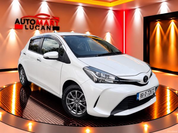Toyota Vitz Hatchback, Petrol, 2016, White