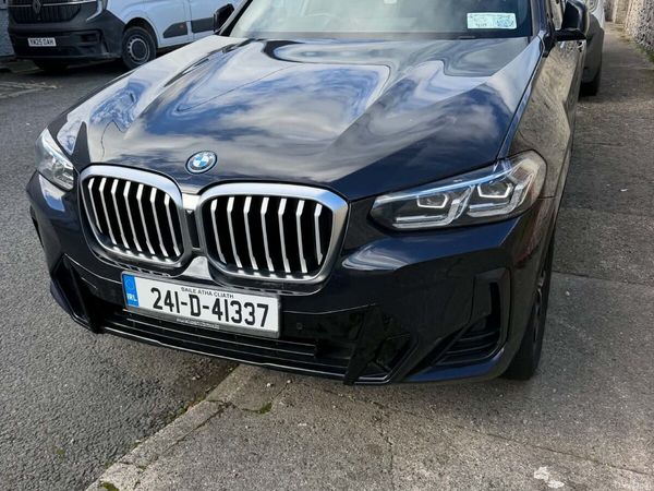 BMW X3 SUV, Petrol Plug-in Hybrid, 2024, Black