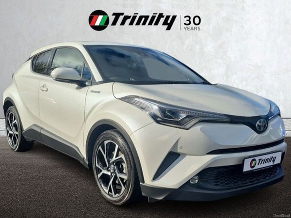 Toyota C-HR SUV, Petrol Hybrid, 2018, White