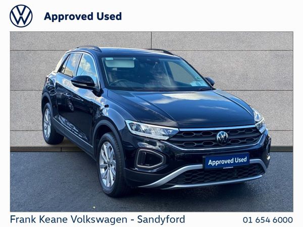 Volkswagen T-Roc SUV, Petrol, 2025, Black