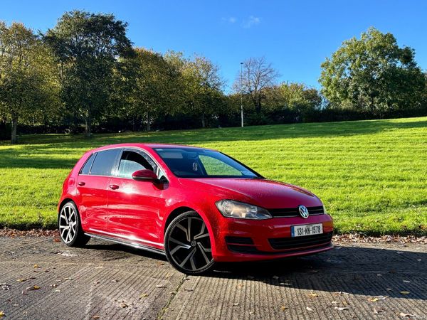 Volkswagen Golf Hatchback, Diesel, 2013, Red