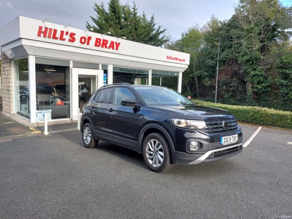 Volkswagen T-Cross SUV, Petrol, 2023, Black