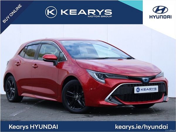 Toyota Corolla Hatchback, Petrol Hybrid, 2021, Red