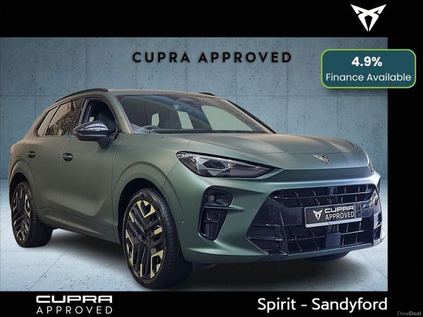Cupra Terramar SUV, Petrol Plug-in Hybrid, 2026, Green