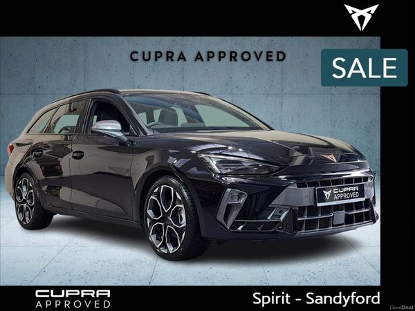 Cupra Leon Estate, Petrol Hybrid, 2025, Black