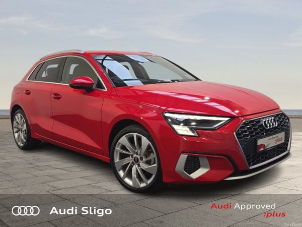 Audi A3 Hatchback, Petrol, 2021, Red