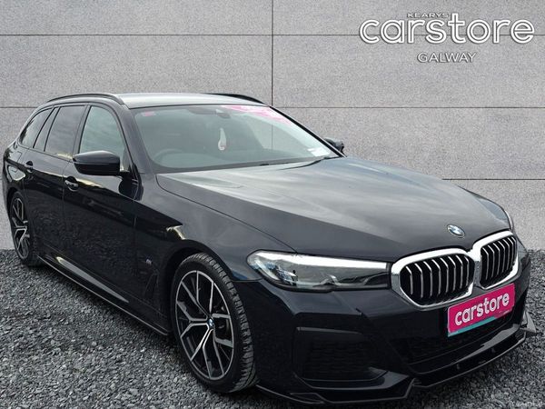 BMW 5-Series Estate, Diesel, 2023, Black