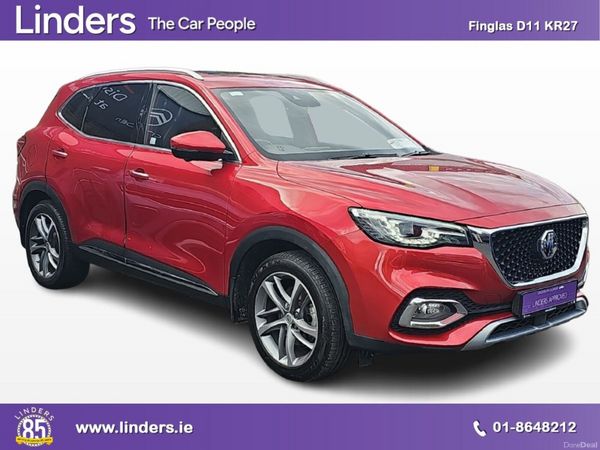 MG HS Hatchback, Petrol Plug-in Hybrid, 2022, Red
