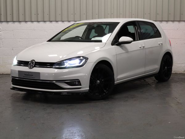 Volkswagen Golf Hatchback, Petrol, 2018, White