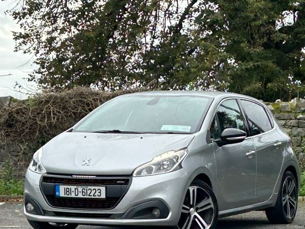 Peugeot 208 Hatchback, Petrol, 2018, Silver