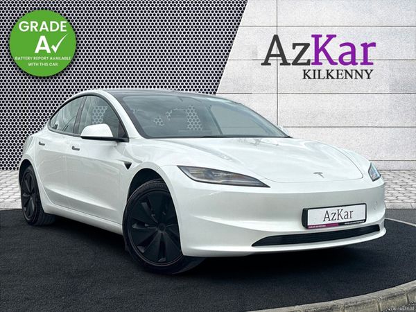 Tesla Model 3 Saloon, Electric, 2024, White