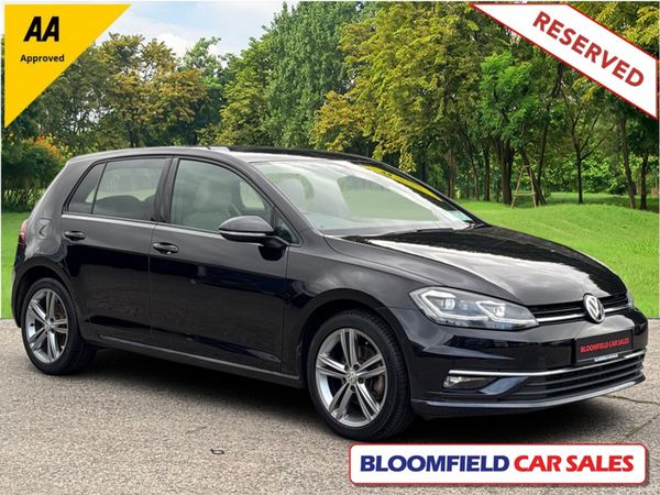 Volkswagen Golf Hatchback, Diesel, 2020, Black