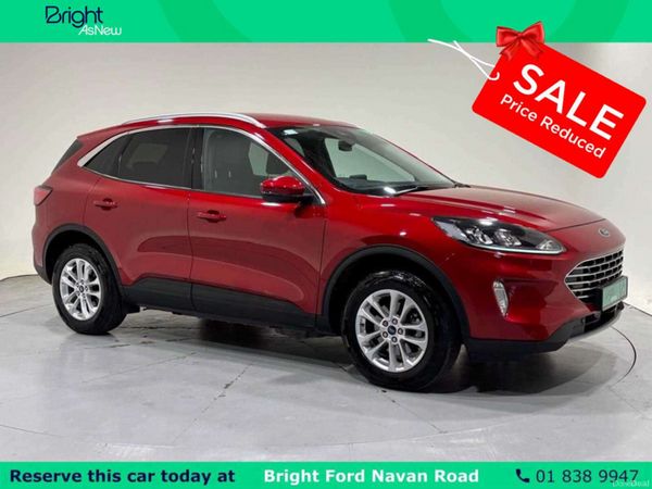 Ford Kuga MPV, Petrol Plug-in Hybrid, 2022, Red