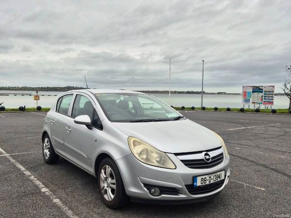 Opel Corsa Hatchback, Petrol, 2008, Silver