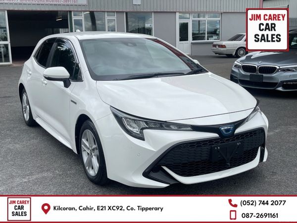 Toyota Corolla Hatchback, Petrol Hybrid, 2019, White