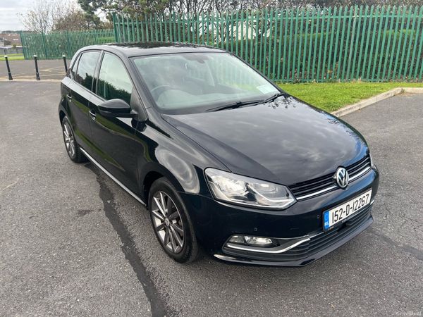 Volkswagen Polo Hatchback, Petrol, 2015, Black