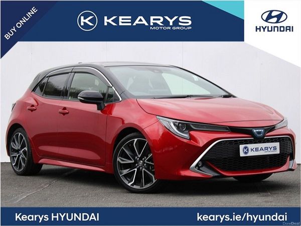 Toyota Corolla Hatchback, Petrol Hybrid, 2020, Red