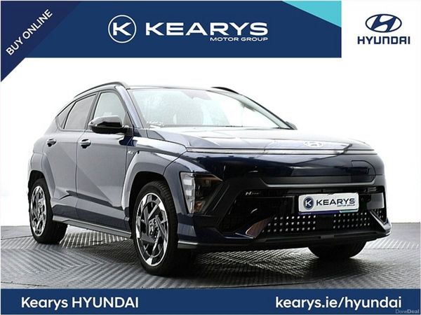 Hyundai KONA SUV, Electric, 2024, Blue