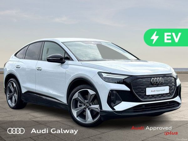 Audi Q4 e-tron SUV, Electric, 2024, White