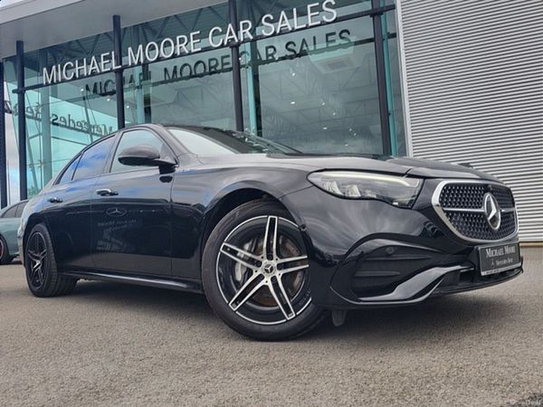 Mercedes-Benz E-Class Saloon, Diesel Plug-in Hybrid, 2027, Black