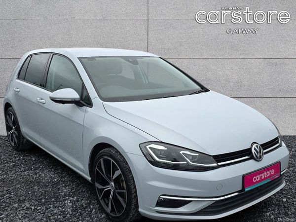 Volkswagen Golf Hatchback, Petrol, 2018, White