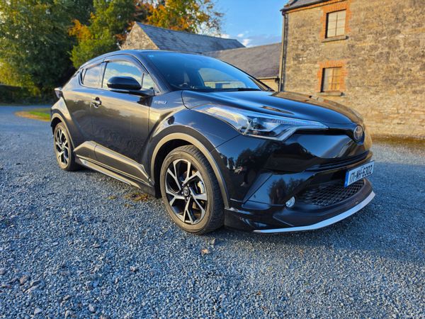 Toyota C-HR Hatchback, Petrol Hybrid, 2017, Black