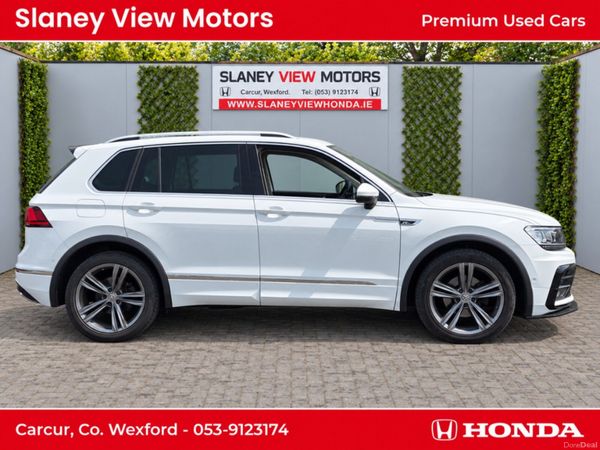 Volkswagen Tiguan SUV, Diesel, 2019, White
