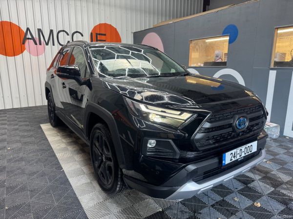 Toyota RAV4 SUV, Petrol Hybrid, 2024, Black