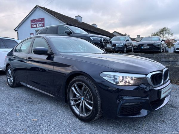 BMW 5-Series Saloon, Diesel, 2019, Black