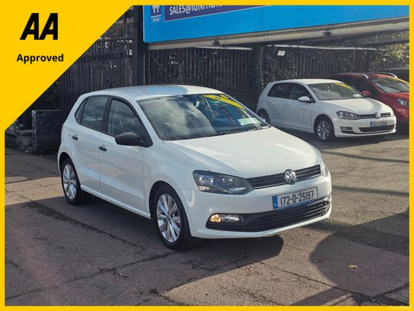 Volkswagen Polo Hatchback, Petrol, 2017, White