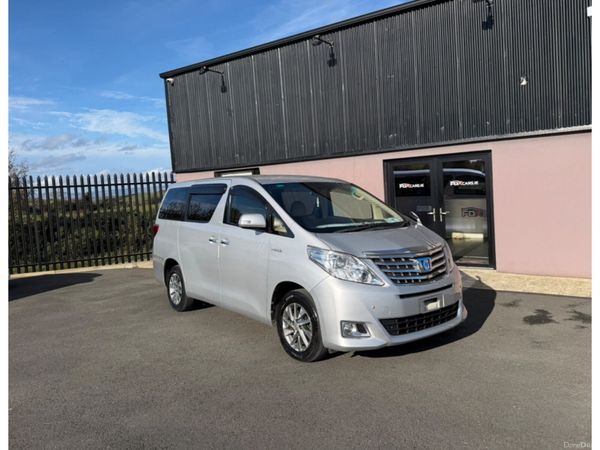 Toyota Alphard MPV, Petrol Hybrid, 2014, Silver