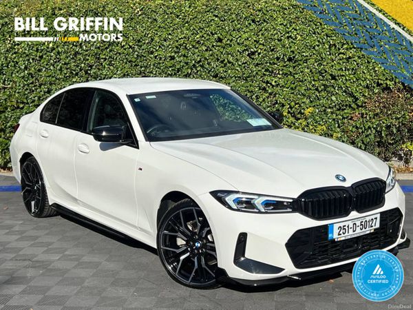 BMW 3-Series Saloon, Petrol Plug-in Hybrid, 2025, White