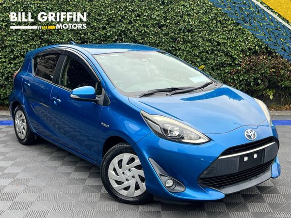 Toyota Aqua Hatchback, Petrol Hybrid, 2018, Blue
