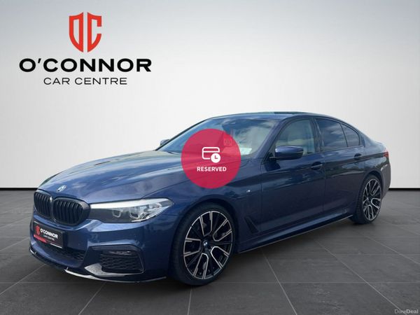 BMW 5-Series Saloon, Diesel, 2020, Blue
