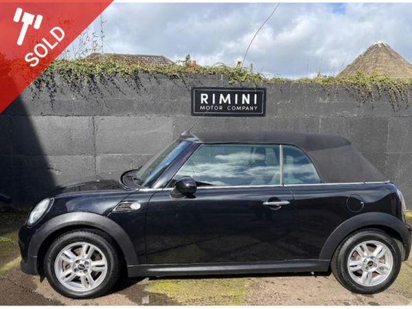 Mini Cooper Convertible, Petrol, 2012, Black