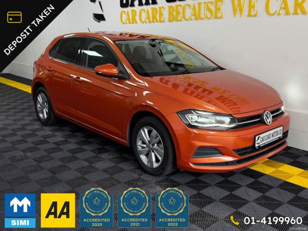 Volkswagen Polo Hatchback, Petrol, 2020, Orange