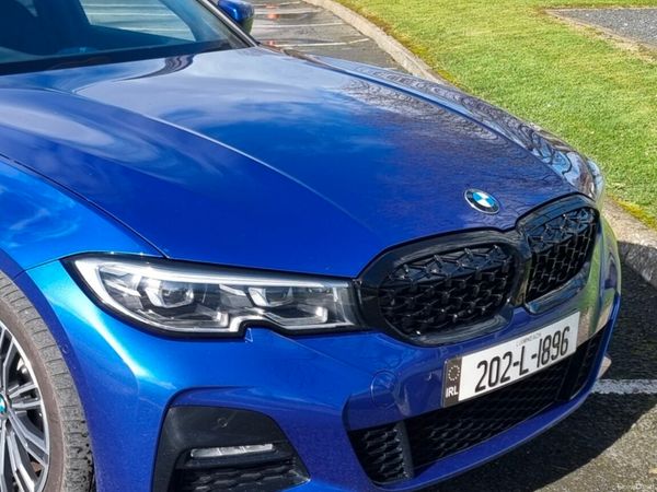 BMW 3-Series Saloon, Petrol Plug-in Hybrid, 2020, Blue