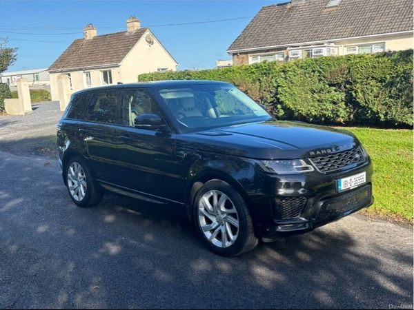 Land Rover Range Rover Sport SUV, Diesel, 2018, Black