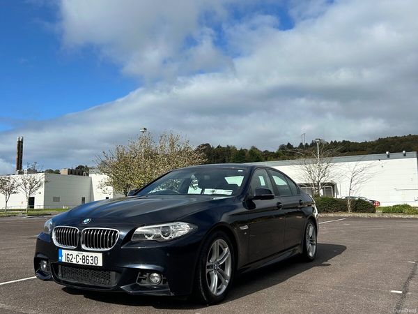 BMW 5-Series Saloon, Diesel, 2016, Black