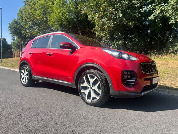 Kia Sportage SUV, Diesel, 2017, Red