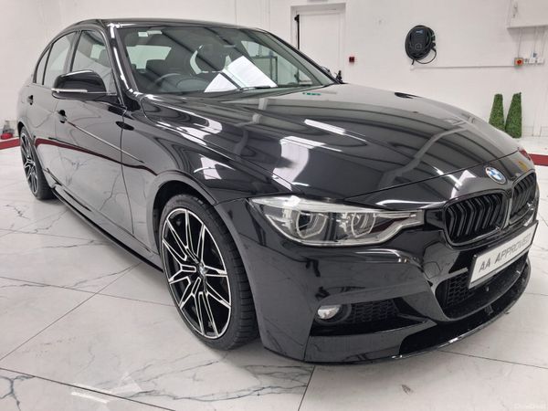 BMW 3-Series Saloon, Petrol Plug-in Hybrid, 2017, Black